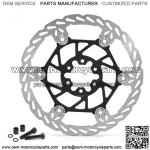 220mm Oversize Rear Brake Disc & Bracket Kit for Sur-ron Light Bee X / Segway