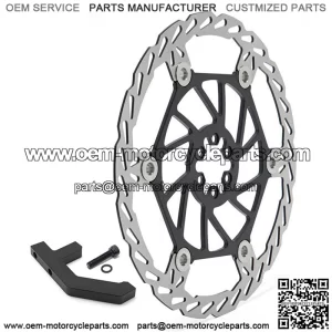 220mm Oversize Front Brake Disc & Bracket for Sur-ron Light Bee X / Segway with DNM Shock Absober