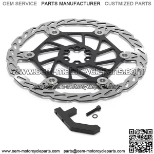 250mm Oversize Front Brake Disc & Bracket for Sur-ron Light Bee X / Segway with DNM Shock Absober