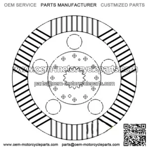 AL171954 4.9MM Brake Disc Replacement for 5310 5415 5615 5715 5093E 6110