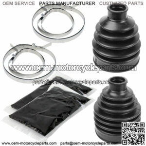 Front Axle Inner Outer CV Boot Kit for Kawasaki Teryx 750 KRF750 4X4 2009-2013 (For: Kawasaki)