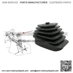 Rubber below CFMOTO 500 X5 9010-320011