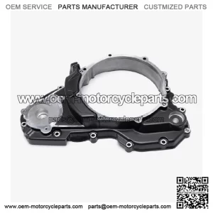 Left Engine Casing for Loncin LX650-2C,Voge 650DSX Euro 5 LX650-2C-E5 CMPO Black