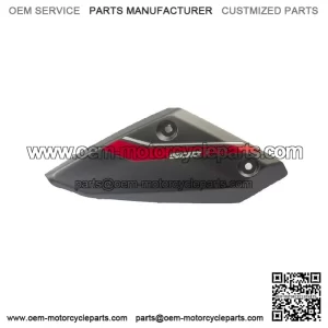 Rear Left Panel Grey for Loncin LX500-J,Voge 500DS Euro 5 LX500-J-E5 CMPO ABS