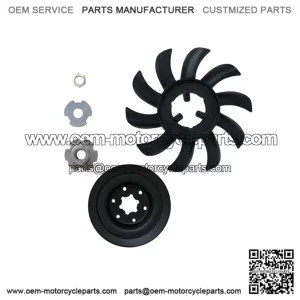 New OEM Hustler 602094 Hydro Fan Pulley Kit ?C Compatible with Raptor & SD Models (Hydro-Gear 72134)