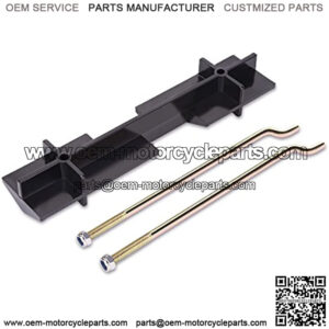 Battery Hold Down Plate with Rods Kit for EZGO TXT 1994-up 36 Volt Electric Golf Cart, OEM# 70045G01 70045-G01 01101G01 01101-G01