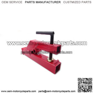 Heavy Duty 2" Trailer Hitch Bucket Clamp On Mount For Bobcat Tractor Skidsteer