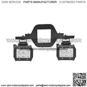 For Dodge RAM 1500/2500/3500 Rear Tow Hitch Mount Kit W/18W Flood Cube LED Light