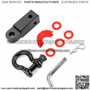 2" Receiver Hitch D-Ring 3/4In Shackle Tow Hook For FJ Cruiser / Land Cruiser