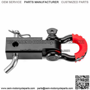 2" Receiver Hitch D-Ring 3/4" Shackle For Pickup/ Cab/ ATV/ SUV/ UTV/Truck/Van