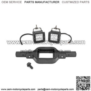 Tow Hitch LED Pod Light Kit For Truck SUV Trailer RV 2PCS 24W 3" Pod + Bracket