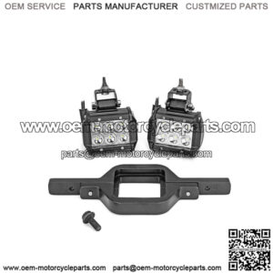 Rear Trailer Tow Hitch Receiver + LED Light Pod For Jeep Grand Cherokee Wrangler