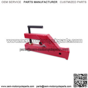 Clamp On Trailer Hitch 2" Ball Bracket Receiver For Deere Bobcat Tractor Bucket