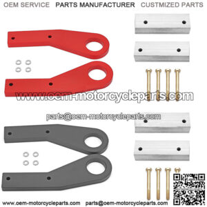 Lower Bumper Hidden Tow Hooks Recovery Point For Jeep Grand Cherokee WK2 2011+