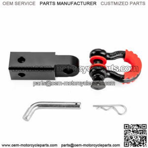 2" Trailer Hitch Receiver + 3/4" D Ring For 2017-19 20 2021 Polaris RZR 1000 XP