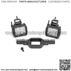 For Ford F150/250/350 Backup Reverse Trail Tow Hitch Rear Bumper LED Light Bar