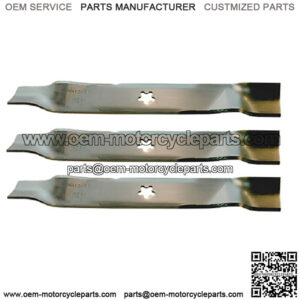 3 Mulching Blades for Craftsman Fits Husqvarna for Poulan 145708 152443 159705