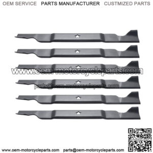 6 PACK - Lift Mower Blades for 46" Fits Husqvarna Craftsman Poulan 532405380 405