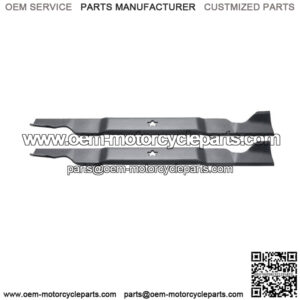 2 Blade Set for Poulan Craftsman Fits Husqvarna 405380 PP21011 Fits 46 Inch Cut