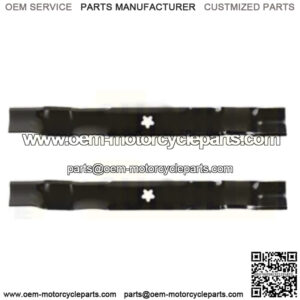 Set 2 Mower Blades Fits Craftsman Fits Sears Fits Husqvarna Fits AYP 42" 139775