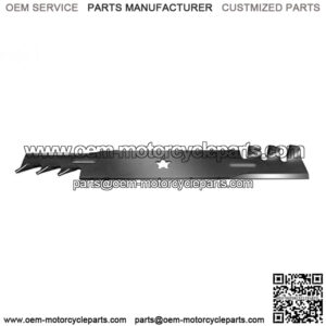 18" Toothed Mulching Mower Blade Fits Husqvarna MZ5225ZT