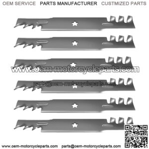 (6) Mulching Blades Fits Husqvarna 52" GT Mowers 574870801 575240701