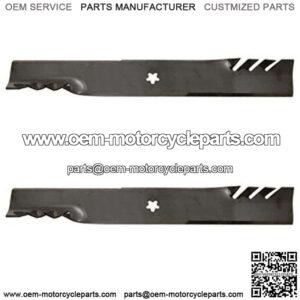 Two Blades Fits Husqvarna LTH 125 130 140 YT1942 YTH150 1542 1842 2042 2242 Mowe