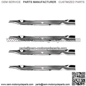 Four (4) Mulching Blades Fits AYP, Roper, Sears, Fits Husqvarna, 532134148