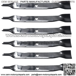 6 Lawn Mower Blades 159705 170698 176084 532176084 Fits Craftsman/Fits Husqvarna