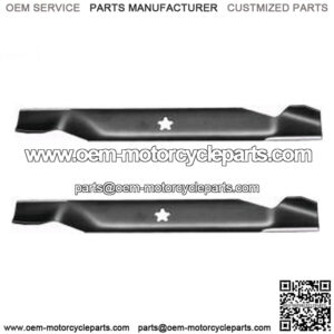 Set of 2 Craftsman Sears Fits Husqvarna 38" mower blades 127842 138497 532127842