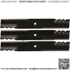 396-731 (3) Toothed Blades For Simplicity Fits Bobcat Kees Fits Husqvarna Lastec