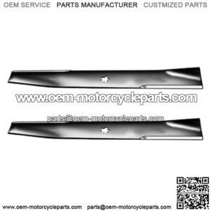 Two (2) 131322 Medium-Lift Blades Fits AYP Fits Husqvarna Fits Craftsman Mowers