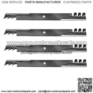 4 Pack Oregon 96-370 Fits Gator Blade Fits Husqvarna 405380 532405380 777405380