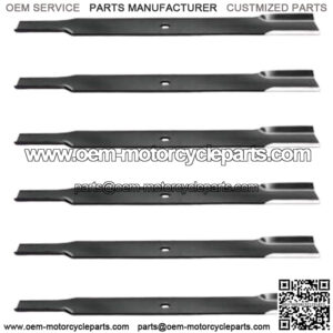 6Pk 21" Mower Blades Fits Husqvarna 539-10-17-33  iZ4821, iZ5225TXPKOA
