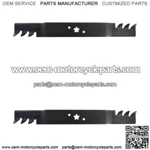 2 PK.  BLADE 22" X STAR Fits Husqvarna 580244001 MULCHER 580244002 (13024)
