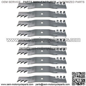 (9) Toothed Blades Fits Husqvarna LGT2554 LGT2654 LGT24K54 GTH24K54 GTH24V54