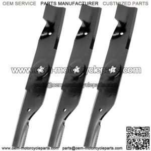 3 Set of 48" Deck Blade For Craftsman Husqvarna 532180054 532173920 539107519