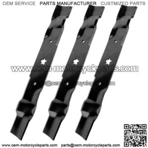 3 Blade For Husqvarna LGTH2454 Mk-54 YTH24V54 YTH2454 Z5426 Z4218 Z4824 Z5426