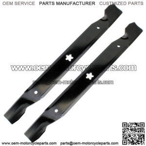 2 Set Lawn Mower 42" Blade For Husqvarna Poulan 532139775 532188971 777134149