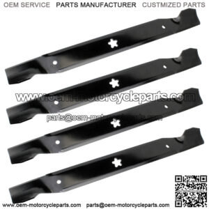 4 Set Lawn Mower 42" Blade For Husqvarna LTH18542 LTH2042 LTH152 LTH174 LTH1842