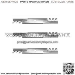 Set Of 3 Blades Replaces JOHN DEERE GX21784 GX21786 GY20852 330-318