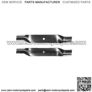 Set Of 2 Blades Replaces JOHN DEERE AM137324 M153118 M84472 330-316
