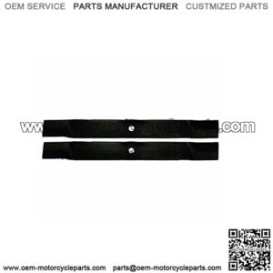 2 Pack 330-377 Mulching Blade for John Deere & Scotts Riding Mowers with 4