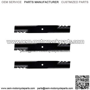 Set of 3 396-725 Gator Mulcher G6 16x11/16 Replaces John Deere AM31100