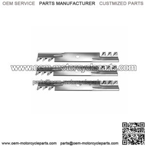 11596 Pack of 3 Copperhead Mulching Blades