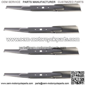 (4) High Lift Blades fits MTD Fits Cub Cadet 46 Deck LTX1042 LTX1045 LTX1046 T16
