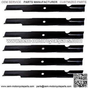 (6) 21" Blade For Scag Wild Fits CAT Turf Tiger Fits Cub Super Z Advantage V