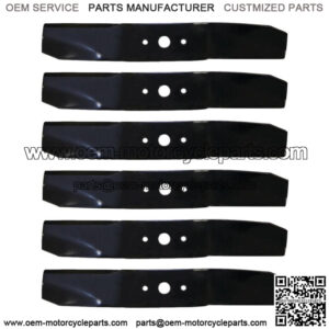 (6) Mower Blades Fits Cub Cadet GT2186 GT2544 208 209 2518 2001 742-3036