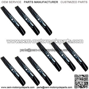 (9) Lawn Mower Blades 18-5/8" X 6 Point Star Fits Cub Cadet Mowers w/ 54" Deck