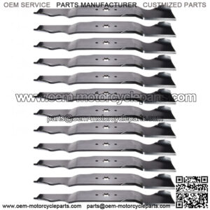 12PK Blades Fits Cub Cadet GT1054 GTX1054 GT1554 w/ 54" Deck 942-0677B